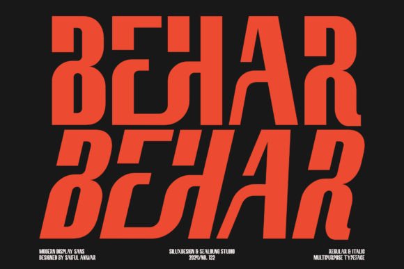 Behar: Elevate Your Design with Modern Elegance