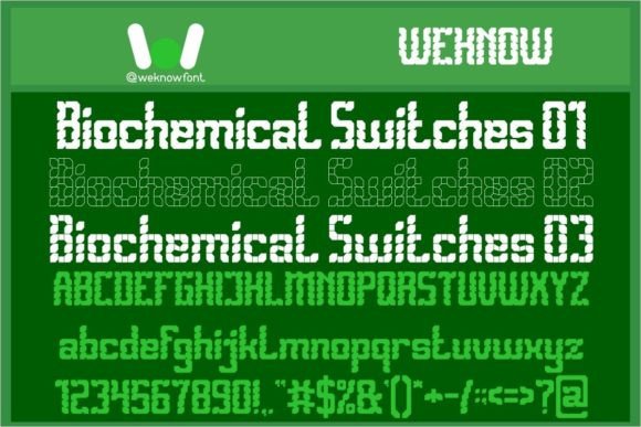 Biomechanical Switches: Evaluating a Futuristic Display Typeface