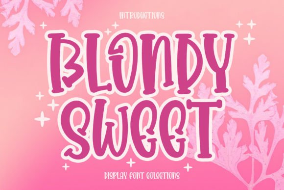 Blondy Sweet: Festive Font for Holiday Magic