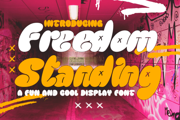 Freedom Standing: Evaluating a Dynamic Typeface for Urban and Streetwear Design