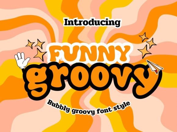 Funny Bubbly Groovy: Reviving Retro Charm in Modern Design