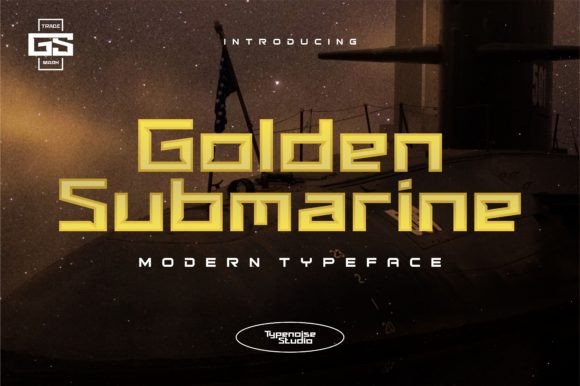 Golden Submarine: Navigating the Depths of Modern Display Typography