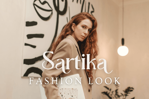 Sartika Font: Balancing Whimsy and Elegance in Modern Display Typography