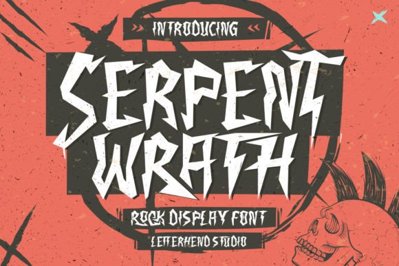 Serpent Wrath: Evaluating a Black Metal Display Font for Bold Design Projects